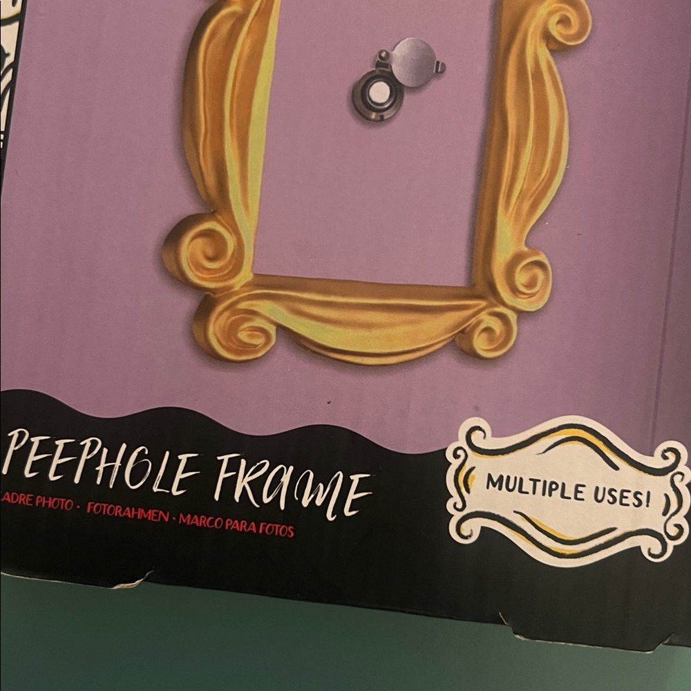 FRIENDS Vibrant Yellow Peephole Frame - Picture 2 of 2